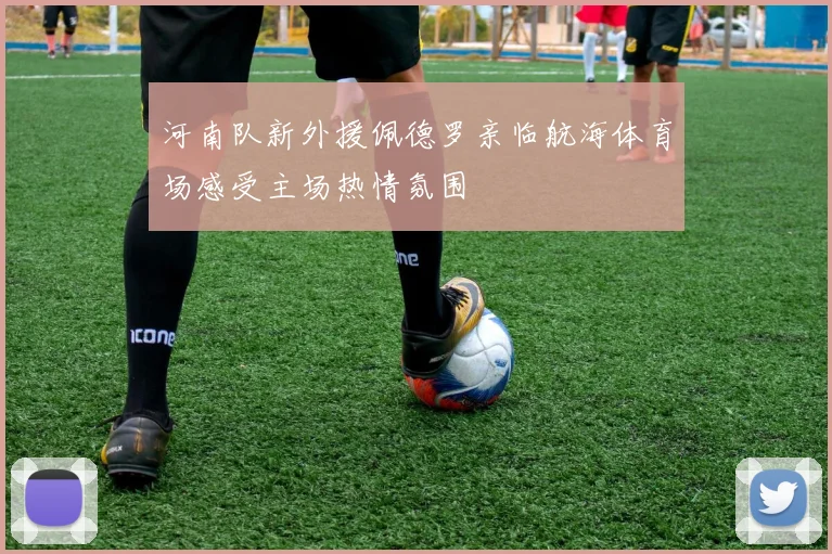 河南队新外援佩德罗亲临航海体育场感受主场热情氛围